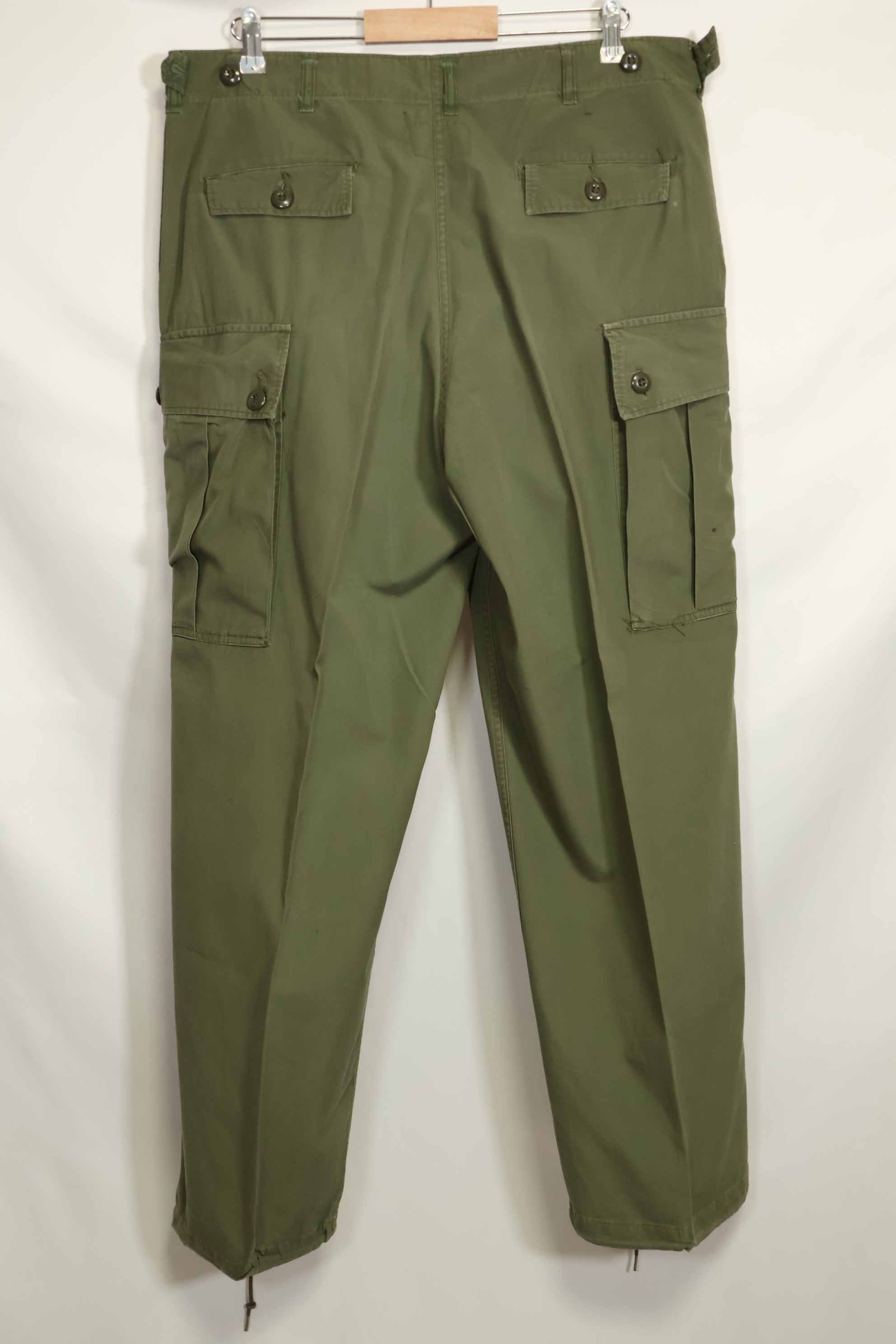 1964年契約　1st Model ジャングルファティーグ　パンツ　L-R　状態良い　中古品