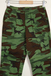 1960s U.S. Army Advisor ARVN BDQ Ranger Women's Leaf Camouflage Pants, never used.