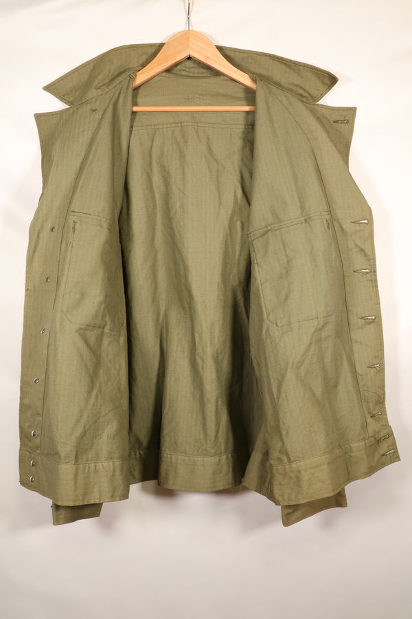 ทศวรรษ 1940 44R กองทัพสหรัฐฯ M-41 HBT แจ็คเก็ตยูทิลิตี้ แทบไม่เคยใช้