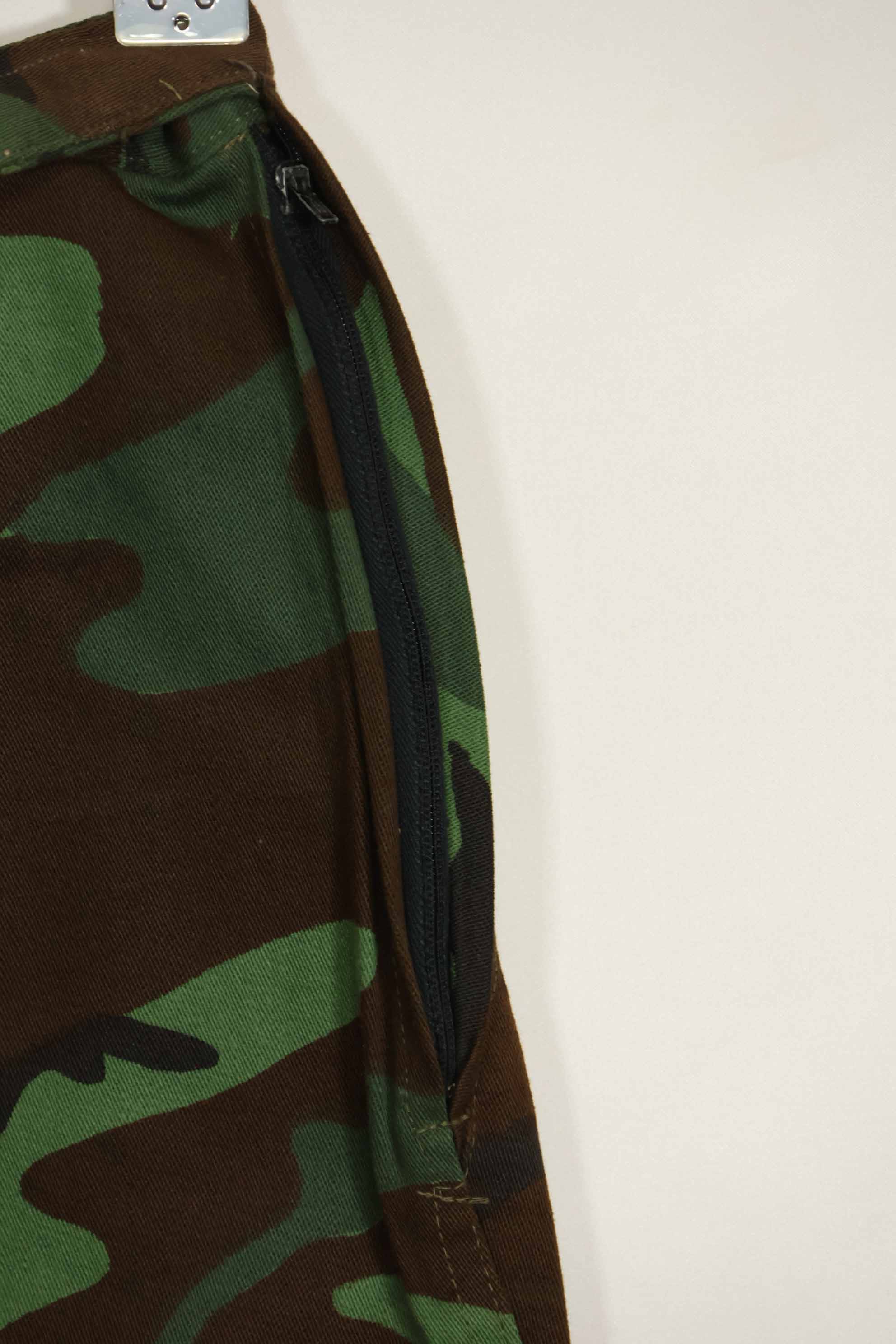 1960s U.S. Army Advisor ARVN BDQ Ranger Women's Leaf Camouflage Pants, never used.