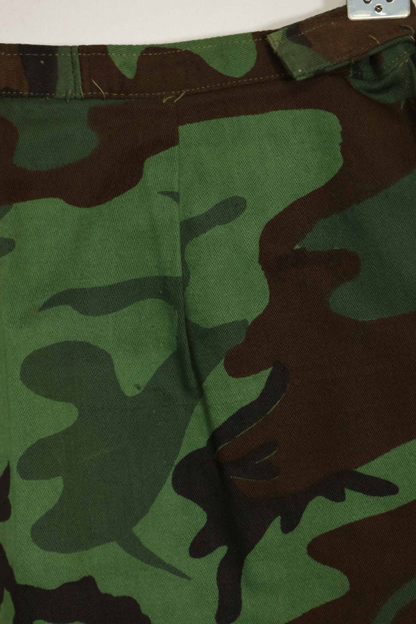 1960s U.S. Army Advisor ARVN BDQ Ranger Women's Leaf Camouflage Pants, never used.