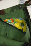 1960s U.S. Army Advisor ARVN BDQ Ranger Women's Leaf Camouflage Pants, never used.