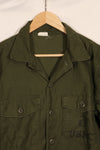1967年契約　17 1/2 × 36 USMC　アメリカ海兵隊　OG-107 ユーティリティシャツ　中古品　大きめサイズ