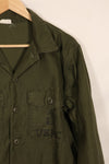 1967年契約　17 1/2 × 36 USMC　アメリカ海兵隊　OG-107 ユーティリティシャツ　中古品　大きめサイズ