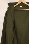 1967年契約　17 1/2 × 36 USMC　アメリカ海兵隊　OG-107 ユーティリティシャツ　中古品　大きめサイズ