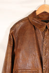 ทศวรรษ 1940 ขนาด 42 USAAF A-2 แจ็คเก็ตบิน Rough Wear Clothing Co. สินค้ามือสอง