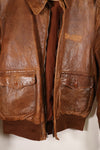 ทศวรรษ 1940 ขนาด 42 USAAF A-2 แจ็คเก็ตบิน Rough Wear Clothing Co. สินค้ามือสอง