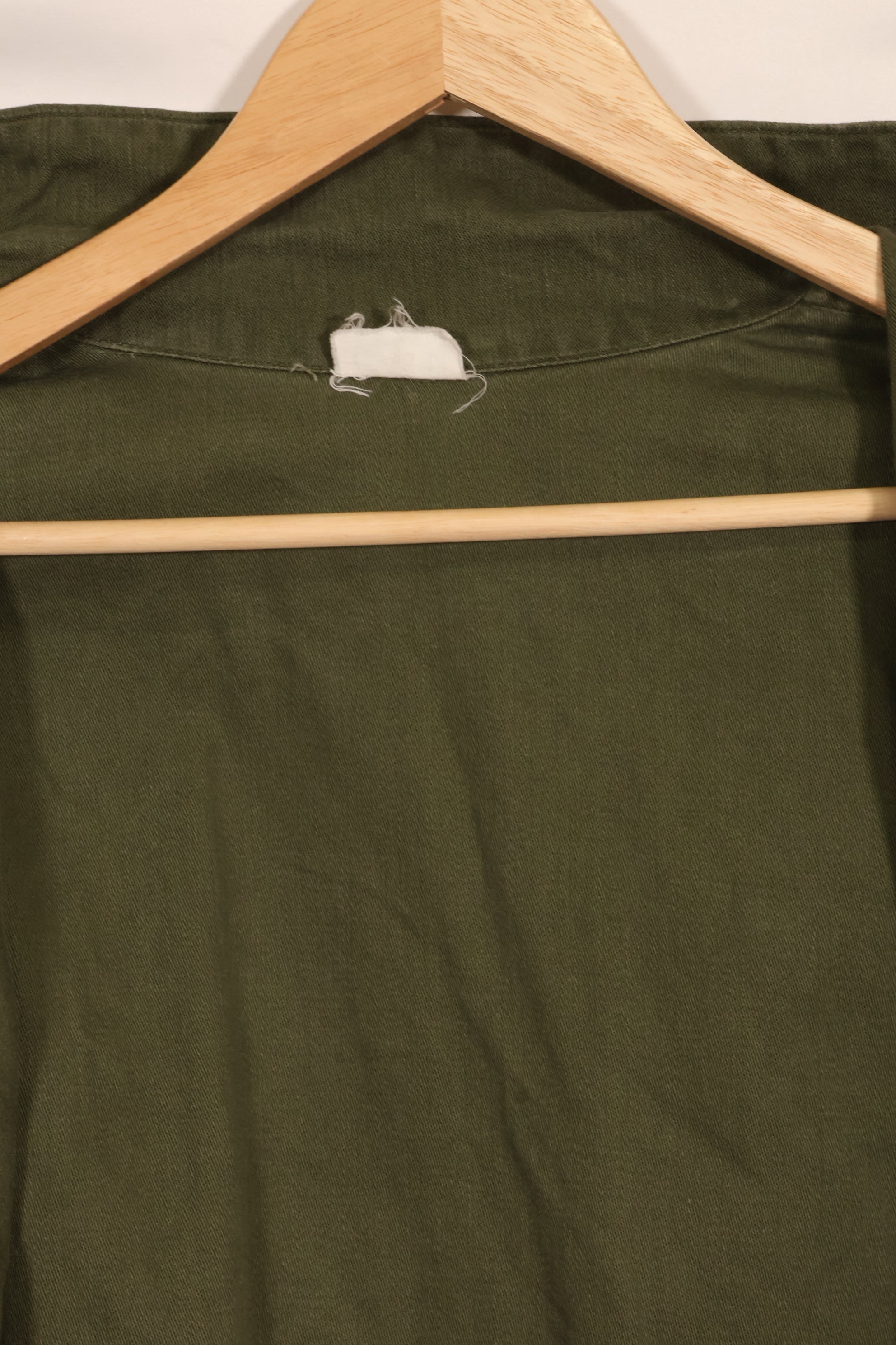 1967年契約　17 1/2 × 36 USMC　アメリカ海兵隊　半袖　OG-107 ユーティリティシャツ　中古品　大きめサイズ