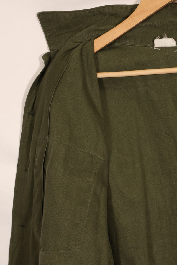 1967年契約　17 1/2 × 36 USMC　アメリカ海兵隊　半袖　OG-107 ユーティリティシャツ　中古品　大きめサイズ