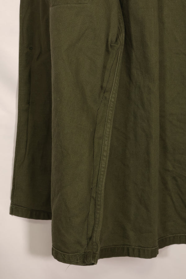 1967年契約　17 1/2 × 36 USMC　アメリカ海兵隊　半袖　OG-107 ユーティリティシャツ　中古品　大きめサイズ