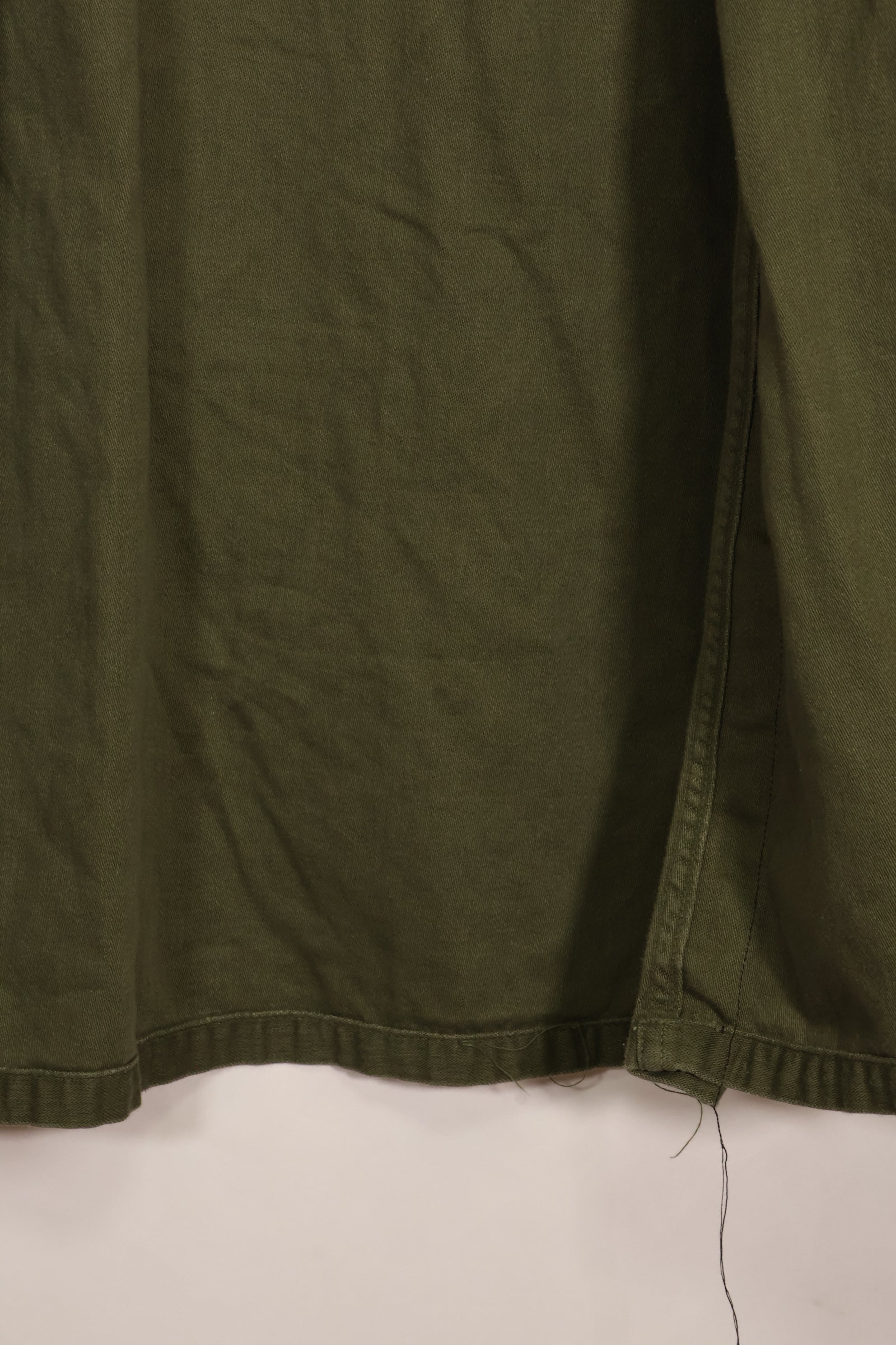 1967年契約　17 1/2 × 36 USMC　アメリカ海兵隊　半袖　OG-107 ユーティリティシャツ　中古品　大きめサイズ
