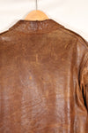 ทศวรรษ 1940 ขนาด 42 USAAF A-2 แจ็คเก็ตบิน Rough Wear Clothing Co. สินค้ามือสอง