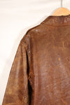 ทศวรรษ 1940 ขนาด 42 USAAF A-2 แจ็คเก็ตบิน Rough Wear Clothing Co. สินค้ามือสอง