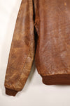 ทศวรรษ 1940 ขนาด 42 USAAF A-2 แจ็คเก็ตบิน Rough Wear Clothing Co. สินค้ามือสอง