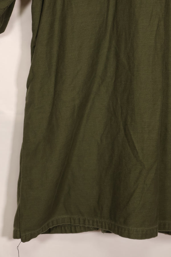 1967年契約　17 1/2 × 36 USMC　アメリカ海兵隊　半袖　OG-107 ユーティリティシャツ　中古品　大きめサイズ