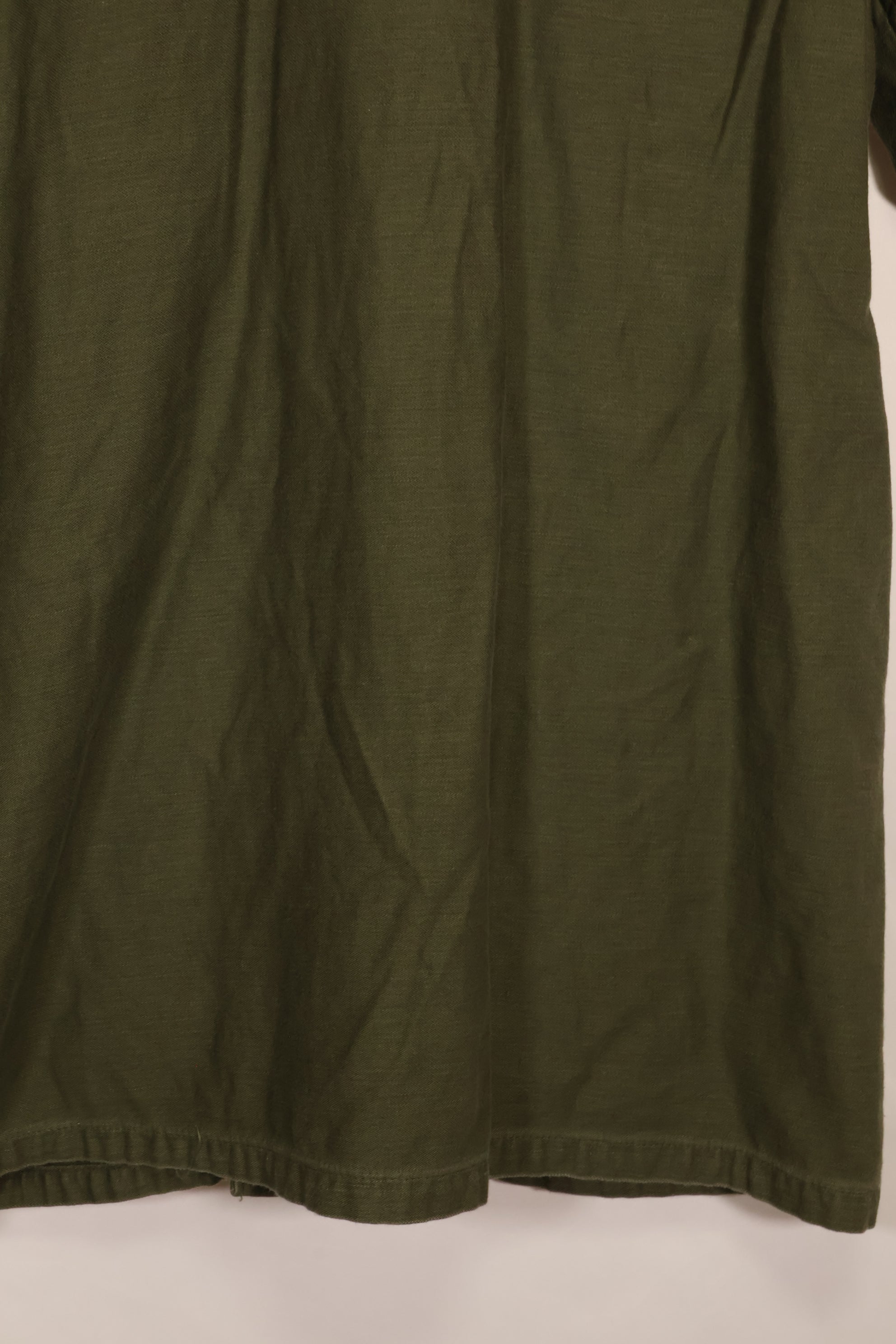 1967年契約　17 1/2 × 36 USMC　アメリカ海兵隊　半袖　OG-107 ユーティリティシャツ　中古品　大きめサイズ