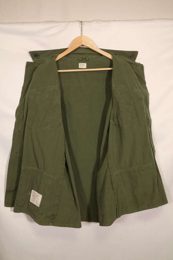 1967年契約　L-R　3rd Model ジャングルファティーグ　退役兵　ジャケット　中古品