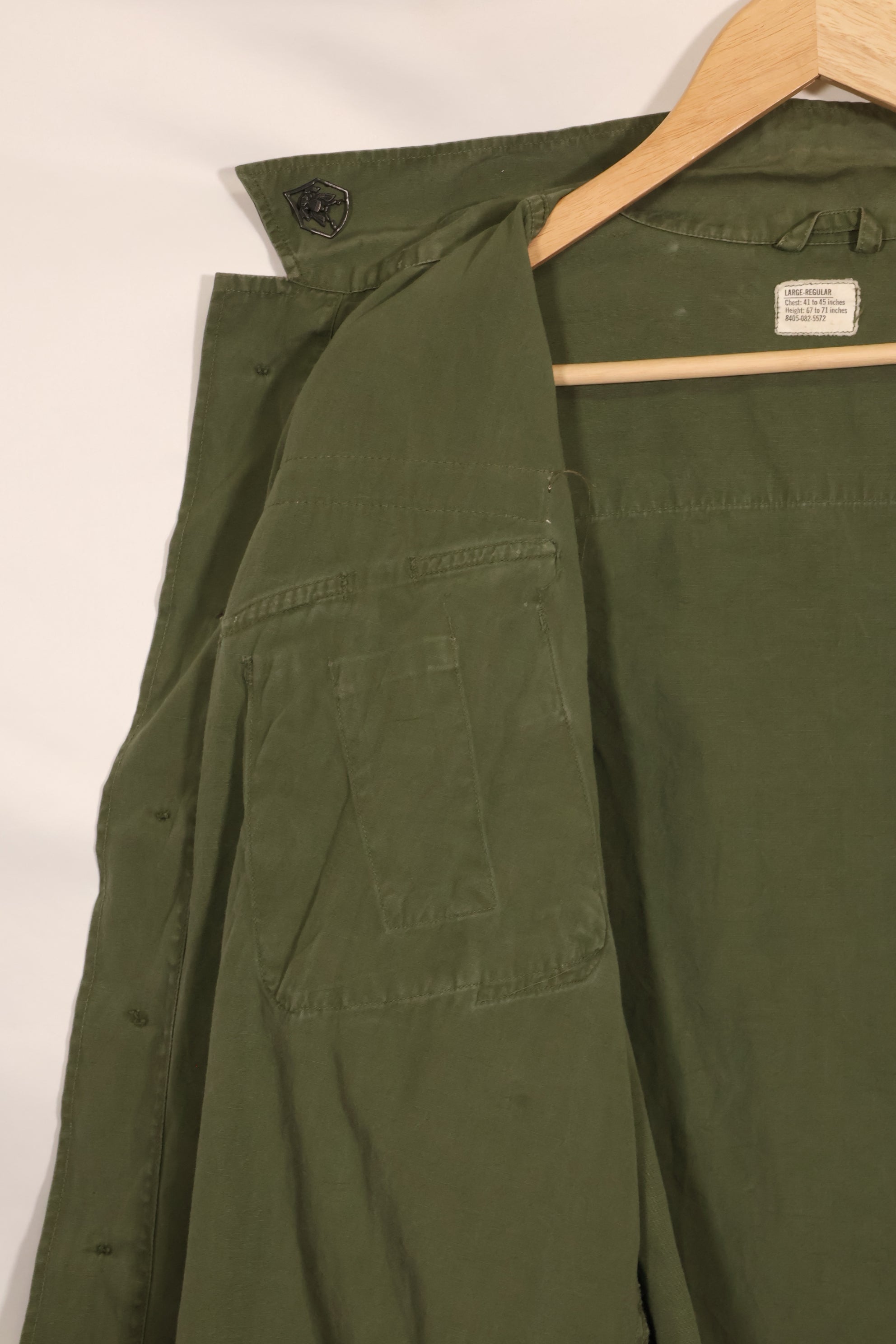 1967年契約　L-R　3rd Model ジャングルファティーグ　退役兵　ジャケット　中古品
