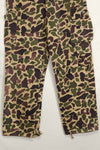 1960s CIDG Beogum camouflage pants, locally made, frogskin camouflage, used.