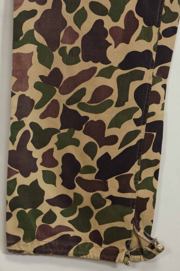 1960s CIDG Beogum camouflage pants, locally made, frogskin camouflage, used.