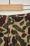 1960s CIDG Beogum camouflage pants, locally made, frogskin camouflage, used.