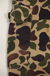 1960s CIDG Beogum camouflage pants, locally made, frogskin camouflage, used.