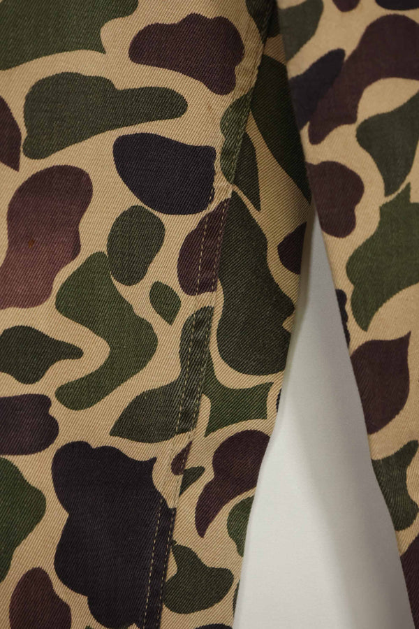 1960s CIDG Beogum camouflage pants, locally made, frogskin camouflage, used.