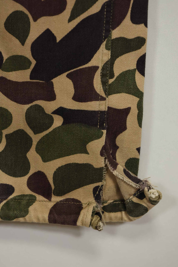 1960s CIDG Beogum camouflage pants, locally made, frogskin camouflage, used.