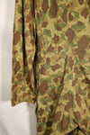 1940s U.S. Army &amp; Marine Corps Frogskin camouflage coveralls in good condition.