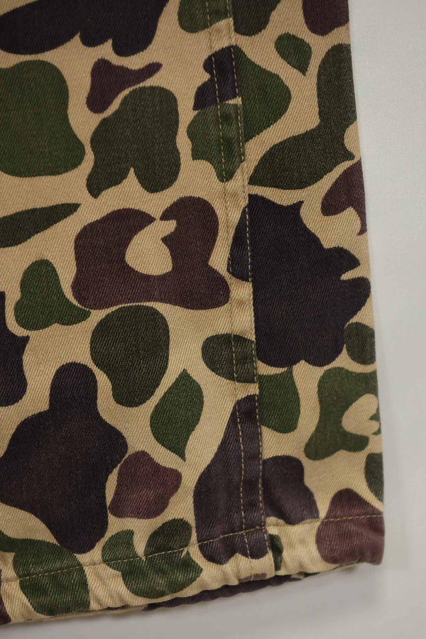 1960s CIDG Beogum camouflage pants, locally made, frogskin camouflage, used.