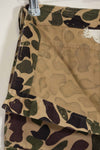 1960s CIDG Beogum camouflage pants, locally made, frogskin camouflage, used.
