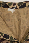 1960s CIDG Beogum camouflage pants, locally made, frogskin camouflage, used.