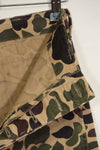 1960s CIDG Beogum camouflage pants, locally made, frogskin camouflage, used.