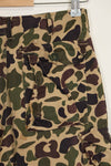 1960s CIDG Beogum camouflage pants, locally made, frogskin camouflage, used.