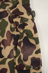 1960s CIDG Beogum camouflage pants, locally made, frogskin camouflage, used.