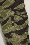 1960's Okinawa Tiger Tiger Stripe Pants US Cut Larger Pants Used
