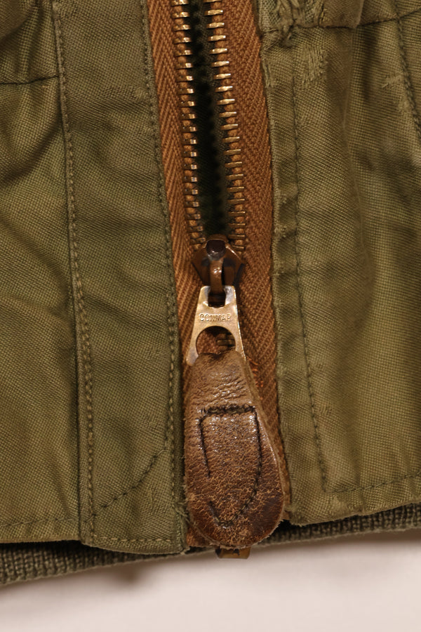 เสื้อแจ็คเก็ตนักบิน B-15A ของกองทัพอากาศสหรัฐฯ ราวปี 1944 สภาพดี