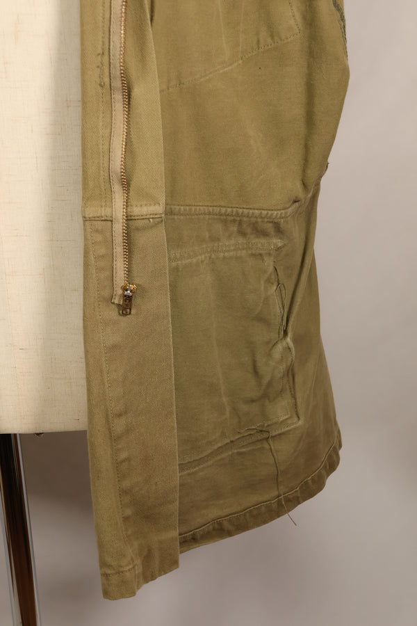 เครื่องแต่งกายภาพยนตร์ 44R ภาพยนตร์ Private Ryan กองทัพสหรัฐฯ เสื้อแจ็คเก็ต M42 สภาพมือสอง