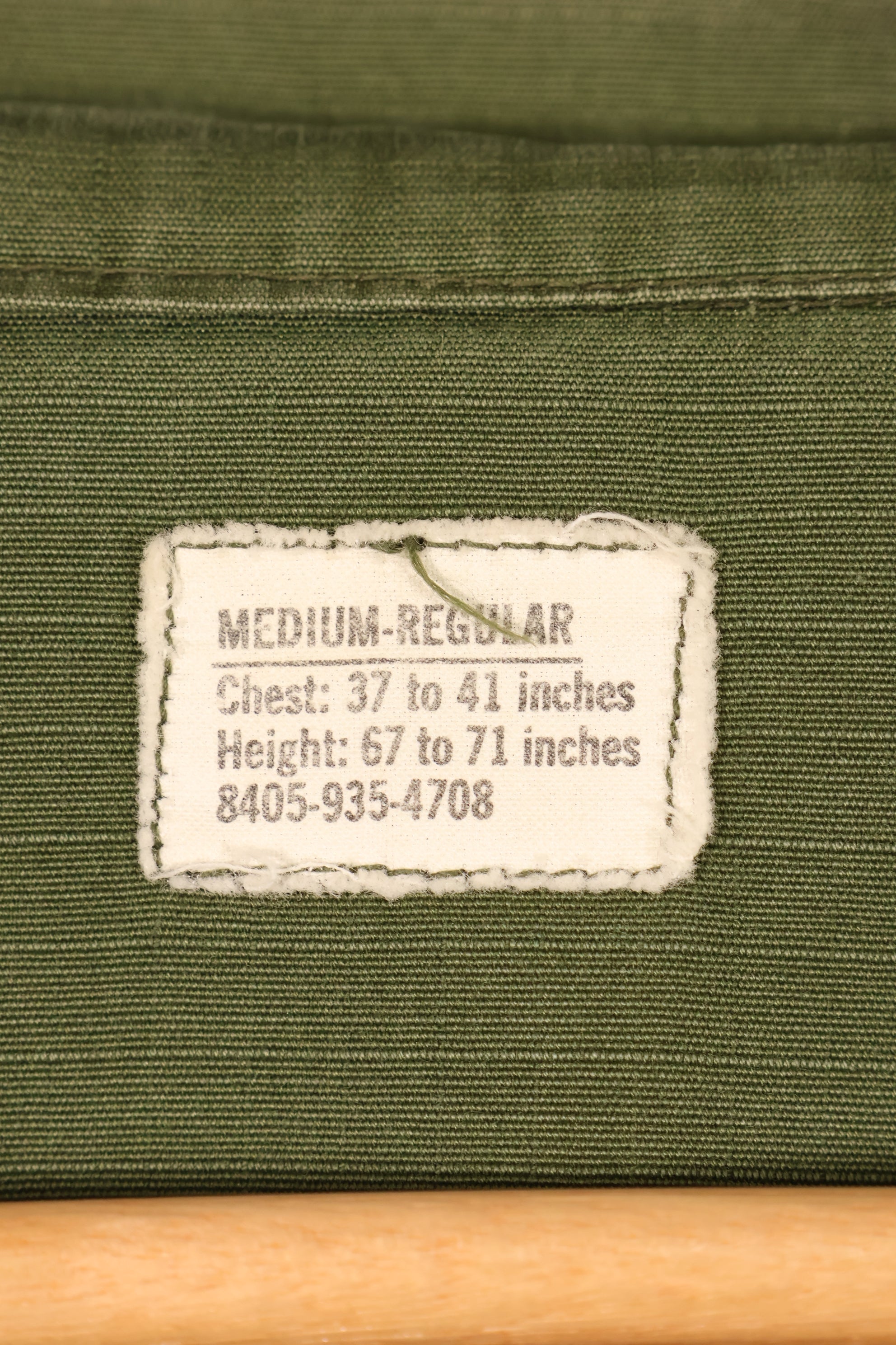 1968 Contract, M-R, 4th Model Jungle Fatigue Jacket, USN, Short-Sleeve Custom, Used