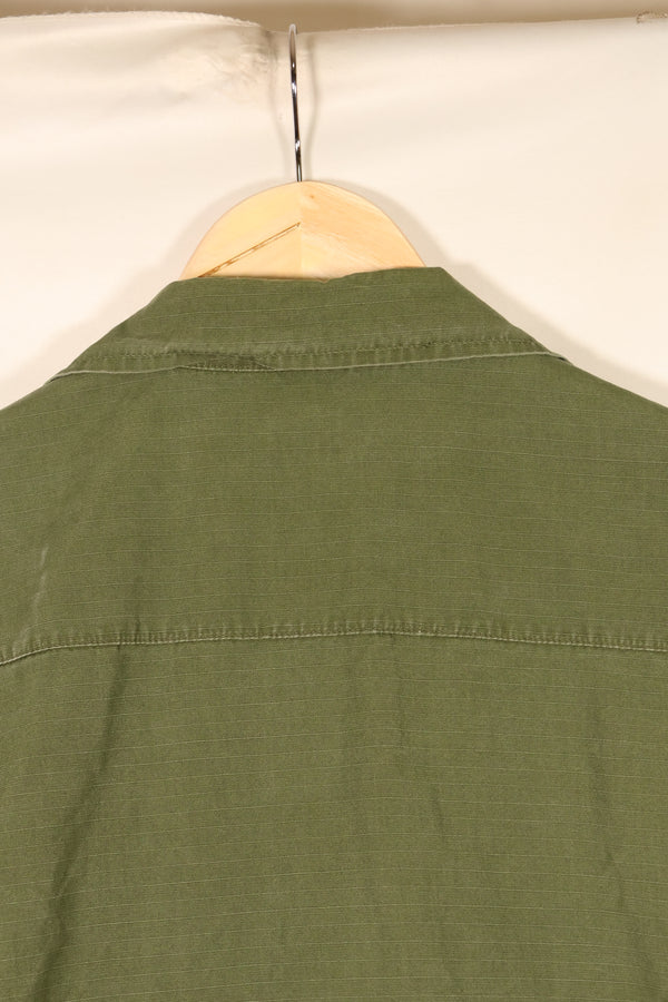 1968 Contract, M-R, 4th Model Jungle Fatigue Jacket, USN, Short-Sleeve Custom, Used