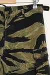 1960s Fat Tiger Tiger Stripe Pants Asian Cut Used