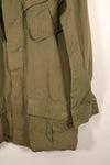 1968 Contract S-L 4th Model Ripstop Jungle Fatigue Jacket with Patches, Used