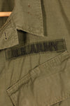1968 Contract S-L 4th Model Ripstop Jungle Fatigue Jacket with Patches, Used