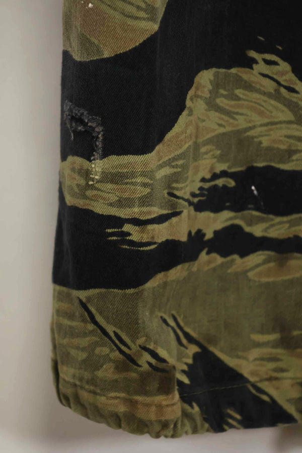 1960s Fat Tiger Tiger Stripe Pants Asian Cut Used