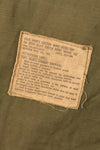 1968 Contract S-L 4th Model Ripstop Jungle Fatigue Jacket with Patches, Used