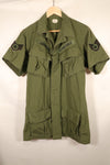 Contract 1969, S-L, มีร่องรอยการใช้งานที่บริเวณชื่อ Taylor, แจ็กเก็ตสนามแบบที่ 4 (Jungle Fatigue Jacket), USAF, แขนสั้น, ปรับแต่งตามสั่ง, มือสอง