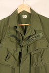 Contract 1969, S-L, มีร่องรอยการใช้งานที่บริเวณชื่อ Taylor, แจ็กเก็ตสนามแบบที่ 4 (Jungle Fatigue Jacket), USAF, แขนสั้น, ปรับแต่งตามสั่ง, มือสอง