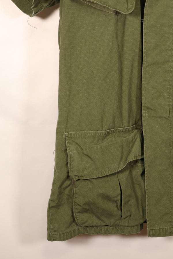 Contract 1969, S-L, มีร่องรอยการใช้งานที่บริเวณชื่อ Taylor, แจ็กเก็ตสนามแบบที่ 4 (Jungle Fatigue Jacket), USAF, แขนสั้น, ปรับแต่งตามสั่ง, มือสอง