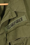 Contract 1969, S-L, มีร่องรอยการใช้งานที่บริเวณชื่อ Taylor, แจ็กเก็ตสนามแบบที่ 4 (Jungle Fatigue Jacket), USAF, แขนสั้น, ปรับแต่งตามสั่ง, มือสอง