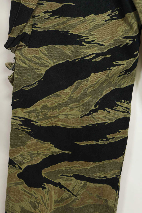 1960s Fat Tiger Tiger Stripe Pants Asian Cut Used